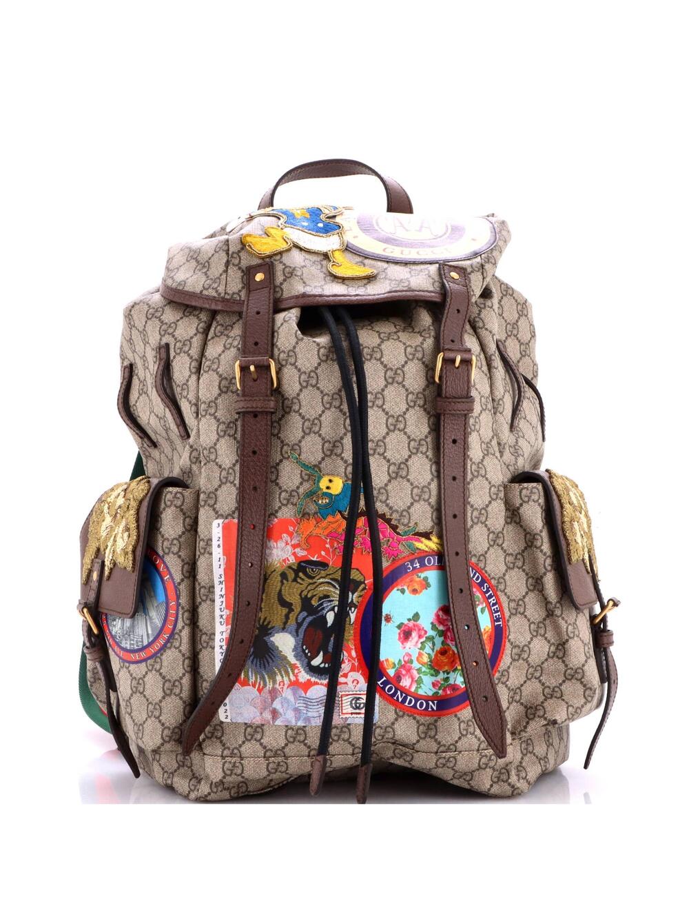 Gucci Donald Duck Soft Backpack Gg #364602G22B